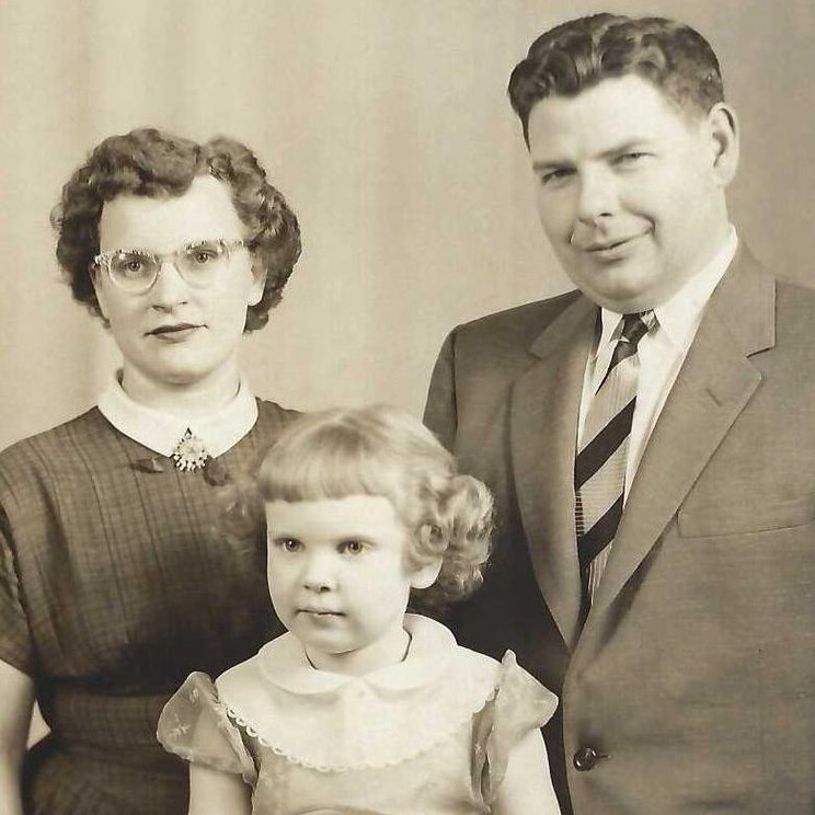 Grandma, Grandpa and Mom